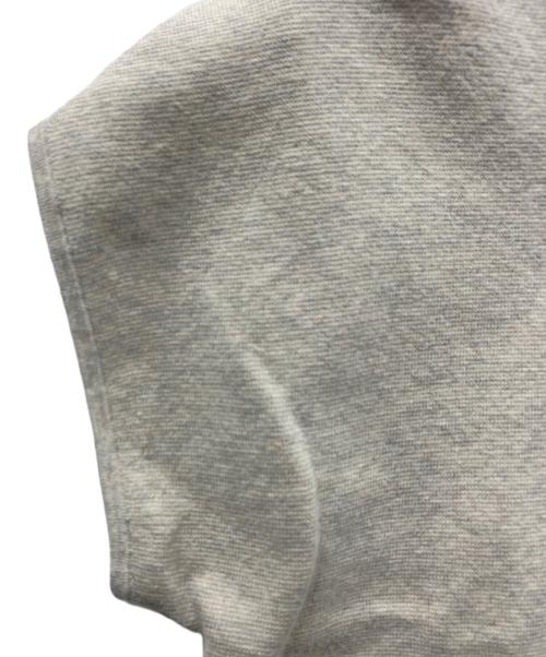 OHOTORO（オオトロ）OHOTORO (オオトロ) ニット pot french sleeve knit（ポット フレンチ スリーブ ニット） ライトグレー サイズ:実寸サイズにご確認ください。の古着・服飾アイテム
