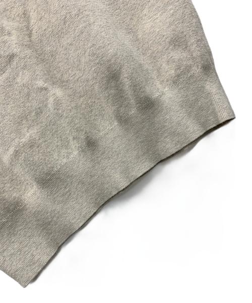 OHOTORO（オオトロ）OHOTORO (オオトロ) ニット pot french sleeve knit（ポット フレンチ スリーブ ニット） ライトグレー サイズ:実寸サイズにご確認ください。の古着・服飾アイテム