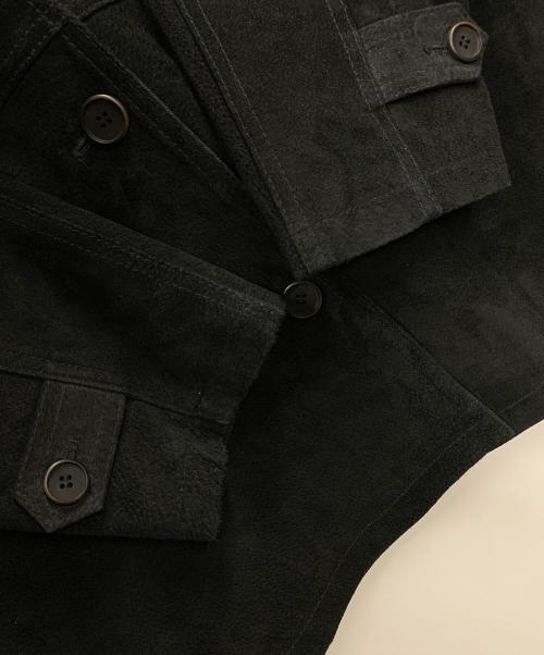 OHOTORO（オオトロ）OHOTORO (オオトロ) コート Hackney Jacket（ハックニー ジャケット） ブラック サイズ:Sの古着・服飾アイテム