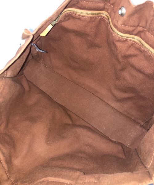 HERMES（エルメス）HERMES (エルメス) ハンドバッグ フールトゥMM ブラウン×ネイビー サイズ:実寸サイズにてご確認くださいの古着・服飾アイテム