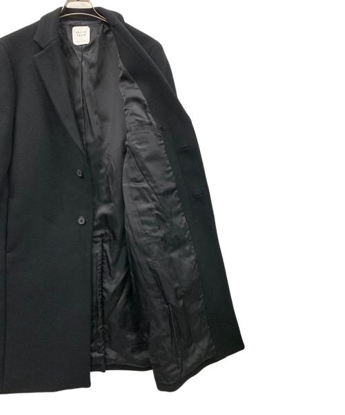 UNITED TOKYO（ユナイテッドトーキョー）UNITED TOKYO (ユナイテッドトーキョー) チェスターコート 撥水SUPER140's ブラック サイズ:3の古着・服飾アイテム