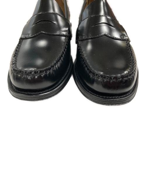 G.H.BASS（ジーエイチバス）G.H.BASS (ジーエイチバス) コインローファー LOGAN（ロガン） レザーシューズ ブラック サイズ:実寸サイズにご確認ください。の古着・服飾アイテム