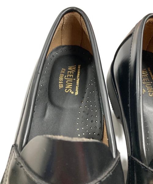 G.H.BASS（ジーエイチバス）G.H.BASS (ジーエイチバス) コインローファー LOGAN（ロガン） レザーシューズ ブラック サイズ:実寸サイズにご確認ください。の古着・服飾アイテム