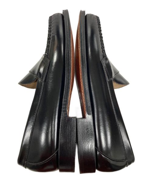 G.H.BASS（ジーエイチバス）G.H.BASS (ジーエイチバス) コインローファー LOGAN（ロガン） レザーシューズ ブラック サイズ:実寸サイズにご確認ください。の古着・服飾アイテム