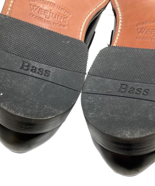 G.H.BASS（ジーエイチバス）G.H.BASS (ジーエイチバス) コインローファー LOGAN（ロガン） レザーシューズ ブラック サイズ:実寸サイズにご確認ください。の古着・服飾アイテム