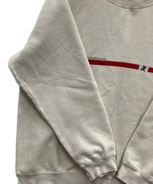 stussy（ステューシー）stussy (ステューシー) クルーネックスウェット カーキ サイズ:Lの古着・服飾アイテム