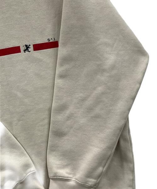 stussy（ステューシー）stussy (ステューシー) クルーネックスウェット カーキ サイズ:Lの古着・服飾アイテム