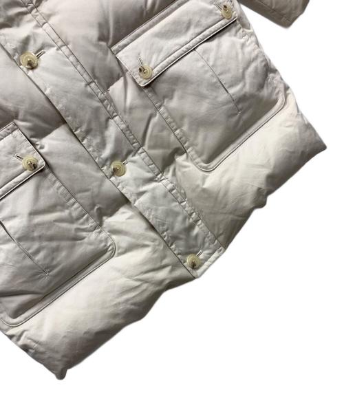 BURBERRY（バーバリー）BURBERRY (バーバリー) ダウンコート ノバチェック アイボリー サイズ:Lの古着・服飾アイテム