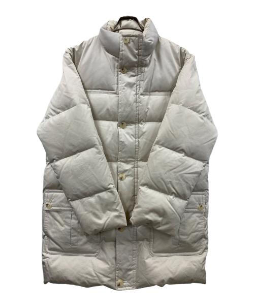 BURBERRY（バーバリー）BURBERRY (バーバリー) ダウンコート ノバチェック アイボリー サイズ:Lの古着・服飾アイテム