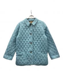 BURBERRY（バーバリー）の古着「キルティングジャケット」｜スカイブルー