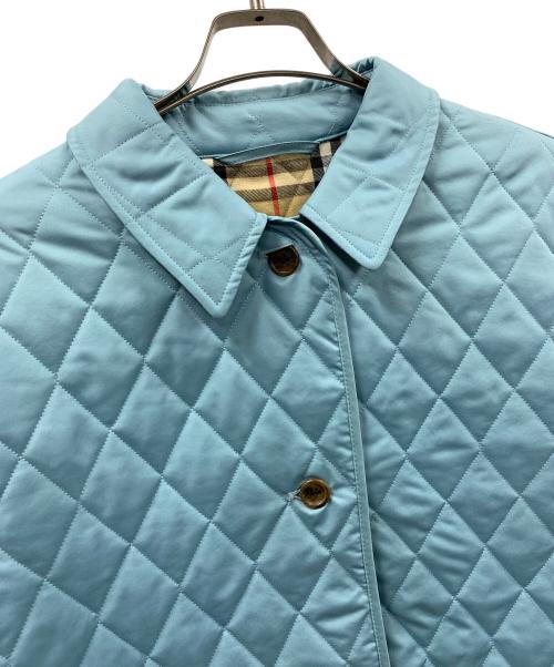 BURBERRY（バーバリー）BURBERRY (バーバリー) キルティングジャケット スカイブルー サイズ:実寸サイズにてご確認ください。の古着・服飾アイテム