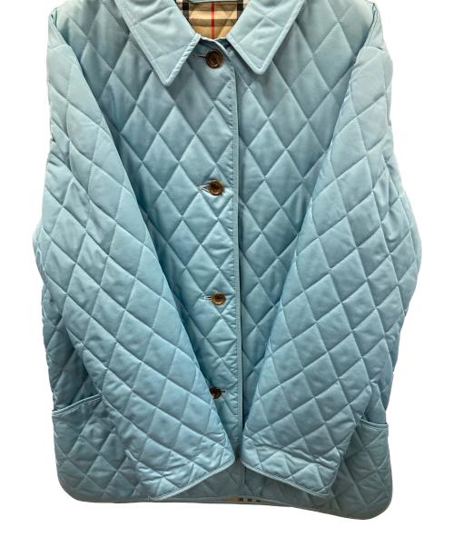 BURBERRY（バーバリー）BURBERRY (バーバリー) キルティングジャケット スカイブルー サイズ:実寸サイズにてご確認ください。の古着・服飾アイテム