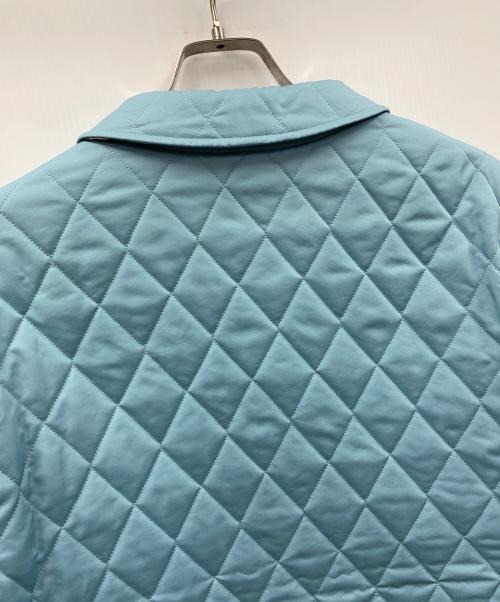 BURBERRY（バーバリー）BURBERRY (バーバリー) キルティングジャケット スカイブルー サイズ:実寸サイズにてご確認ください。の古着・服飾アイテム