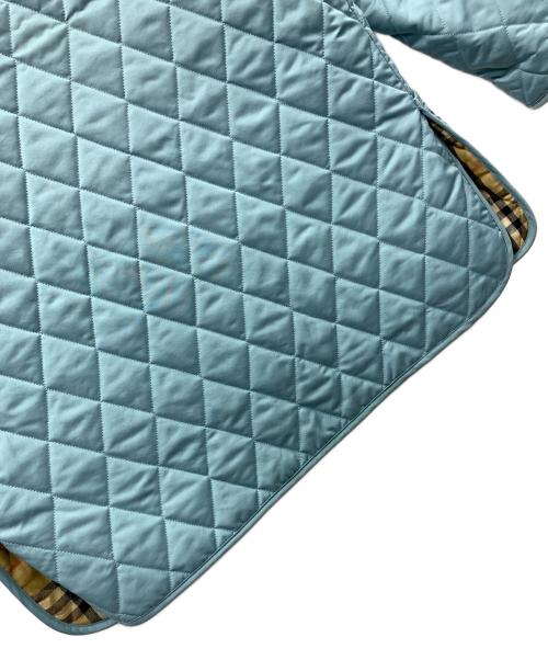 BURBERRY（バーバリー）BURBERRY (バーバリー) キルティングジャケット スカイブルー サイズ:実寸サイズにてご確認ください。の古着・服飾アイテム