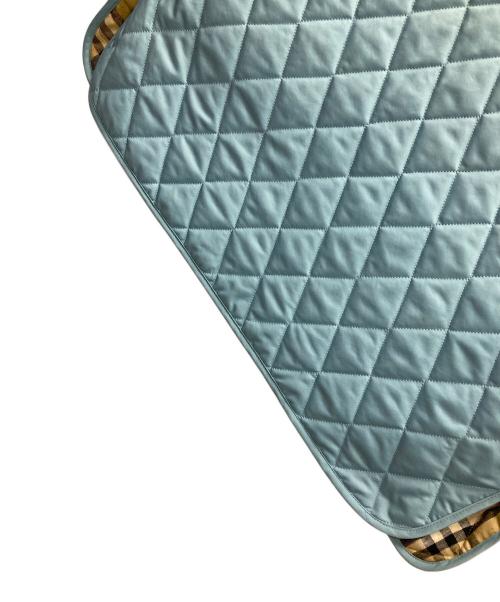 BURBERRY（バーバリー）BURBERRY (バーバリー) キルティングジャケット スカイブルー サイズ:実寸サイズにてご確認ください。の古着・服飾アイテム