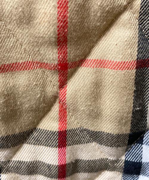 BURBERRY（バーバリー）BURBERRY (バーバリー) キルティングジャケット スカイブルー サイズ:実寸サイズにてご確認ください。の古着・服飾アイテム
