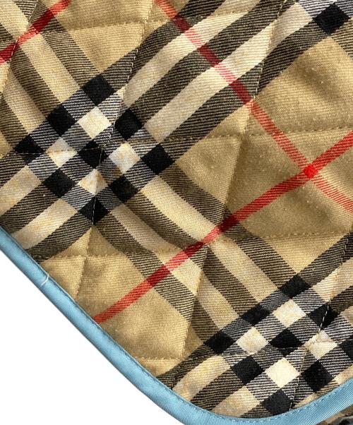 BURBERRY（バーバリー）BURBERRY (バーバリー) キルティングジャケット スカイブルー サイズ:実寸サイズにてご確認ください。の古着・服飾アイテム