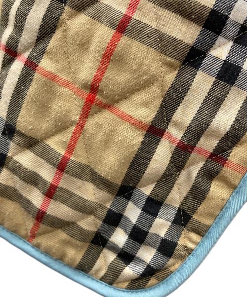 BURBERRY（バーバリー）BURBERRY (バーバリー) キルティングジャケット スカイブルー サイズ:実寸サイズにてご確認ください。の古着・服飾アイテム