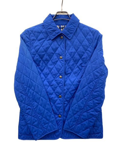BURBERRY（バーバリー）BURBERRY (バーバリー) キルティングジャケット ブルー サイズ:38の古着・服飾アイテム