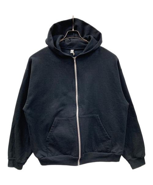 LOS ANGELES APPAREL（ロサンゼルスアパレル）LOS ANGELES APPAREL (ロサンゼルスアパレル) 14ozジップパーカー ブラック サイズ:XLの古着・服飾アイテム