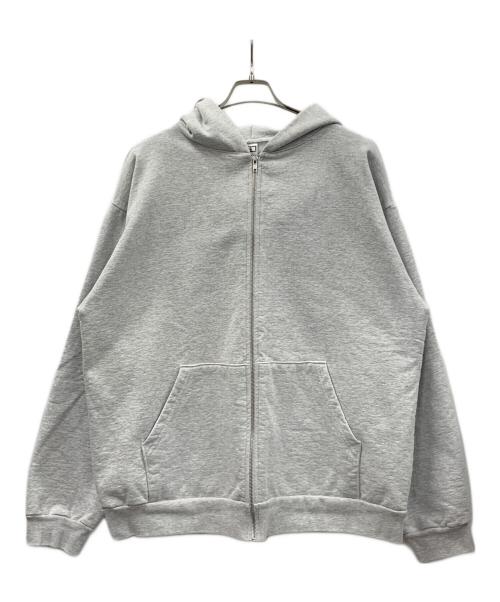 LOS ANGELES APPAREL（ロサンゼルスアパレル）LOS ANGELES APPAREL (ロサンゼルスアパレル) 14ozジップパーカー グレー サイズ:XLの古着・服飾アイテム