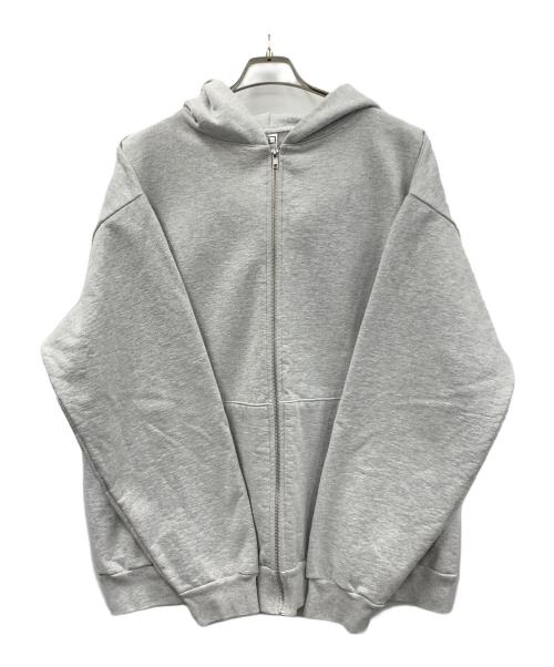 LOS ANGELES APPAREL（ロサンゼルスアパレル）LOS ANGELES APPAREL (ロサンゼルスアパレル) 14ozジップパーカー グレー サイズ:XLの古着・服飾アイテム