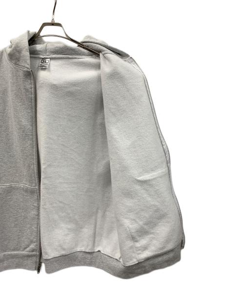 LOS ANGELES APPAREL（ロサンゼルスアパレル）LOS ANGELES APPAREL (ロサンゼルスアパレル) 14ozジップパーカー グレー サイズ:XLの古着・服飾アイテム