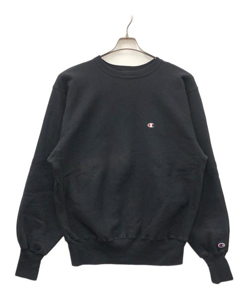 Champion REVERSE WEAVE（チャンピオン リバース ウィーブ）Champion REVERSE WEAVE (チャンピオン リバース ウィーブ) リバースウィーブスウェット ブラック サイズ:X-LARGEの古着・服飾アイテム