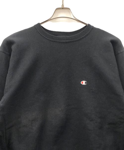 Champion REVERSE WEAVE（チャンピオン リバース ウィーブ）Champion REVERSE WEAVE (チャンピオン リバース ウィーブ) リバースウィーブスウェット ブラック サイズ:X-LARGEの古着・服飾アイテム