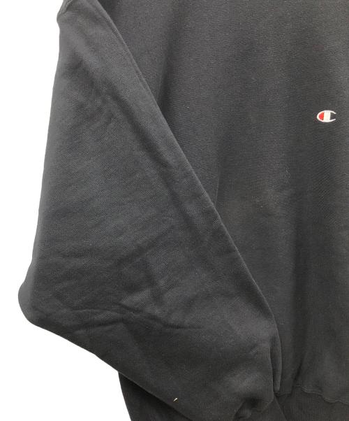 Champion REVERSE WEAVE（チャンピオン リバース ウィーブ）Champion REVERSE WEAVE (チャンピオン リバース ウィーブ) リバースウィーブスウェット ブラック サイズ:X-LARGEの古着・服飾アイテム