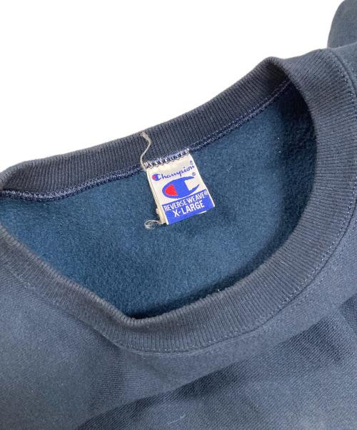 Champion REVERSE WEAVE（チャンピオン リバース ウィーブ）Champion REVERSE WEAVE (チャンピオン リバース ウィーブ) リバースウィーブスウェット ネイビー サイズ:XLの古着・服飾アイテム