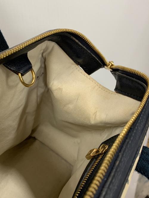 LOUIS VUITTON（ルイ ヴィトン）LOUIS VUITTON (ルイ ヴィトン) ハンドバッグ ジョセフィーヌ モノグラム ベージュ×ネイビー サイズ:実寸サイズにてご確認ください。の古着・服飾アイテム