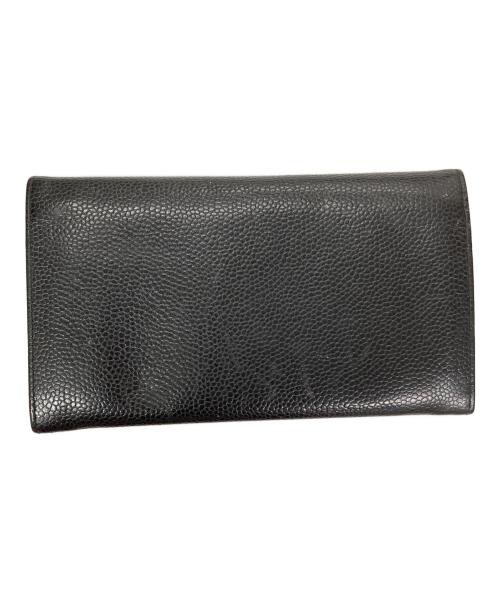 Christian Dior（クリスチャン ディオール）Christian Dior (クリスチャン ディオール) がま口小銭入れ長財布 ブラック サイズ:実寸サイズにご確認ください。の古着・服飾アイテム