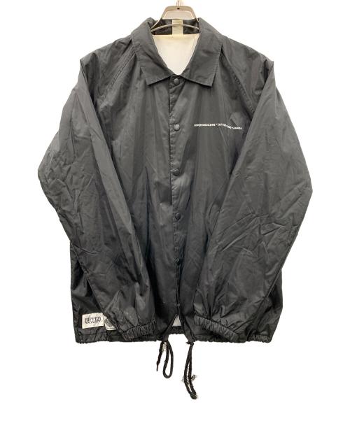 tatoo studio yamada（タトゥースタジオ ヤマダ）tatoo studio yamada (タトゥースタジオ ヤマダ) コーチジャケット ブラック サイズ:Sの古着・服飾アイテム