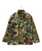 MILITARY JACKETミリタリージャケット）の古着「ミリタリージャケット」｜オリーブ
