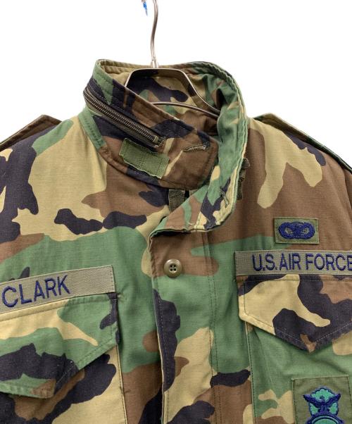 MILITARY JACKET（ミリタリージャケット）MILITARY JACKET (ミリタリージャケット) ミリタリージャケット オリーブ サイズ:実寸サイズにてご確認ください。の古着・服飾アイテム