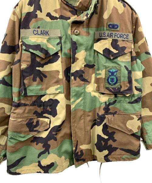 MILITARY JACKET（ミリタリージャケット）MILITARY JACKET (ミリタリージャケット) ミリタリージャケット オリーブ サイズ:実寸サイズにてご確認ください。の古着・服飾アイテム