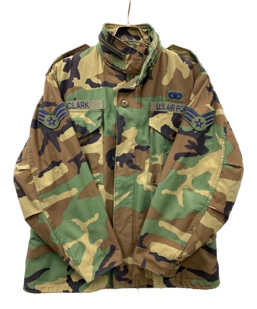 MILITARY JACKET（ミリタリージャケット）MILITARY JACKET (ミリタリージャケット) ミリタリージャケット オリーブ サイズ:実寸サイズにてご確認ください。の古着・服飾アイテム