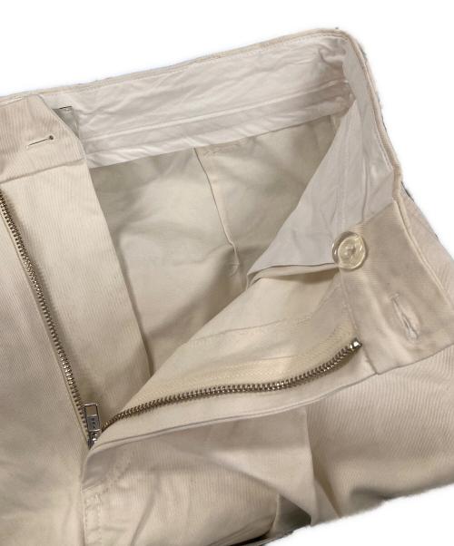 STUDIO NICHOLSON（スタジオ ニコルソン）STUDIO NICHOLSON (スタジオ ニコルソン) パンツ アイボリー サイズ:Sの古着・服飾アイテム