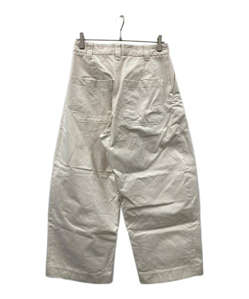 STUDIO NICHOLSON（スタジオ ニコルソン）STUDIO NICHOLSON (スタジオ ニコルソン) パンツ アイボリー サイズ:Sの古着・服飾アイテム