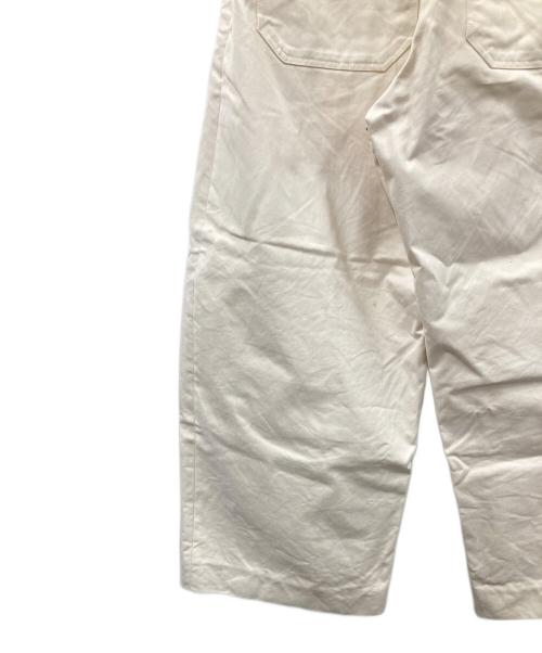 STUDIO NICHOLSON（スタジオ ニコルソン）STUDIO NICHOLSON (スタジオ ニコルソン) パンツ アイボリー サイズ:Sの古着・服飾アイテム