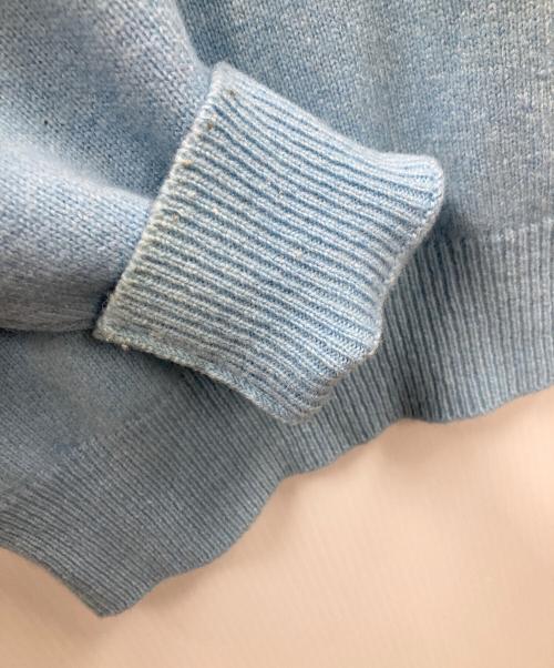HAI（ハイ）HAI (ハイ) 厚手ニット スカイブルー サイズ:Mの古着・服飾アイテム