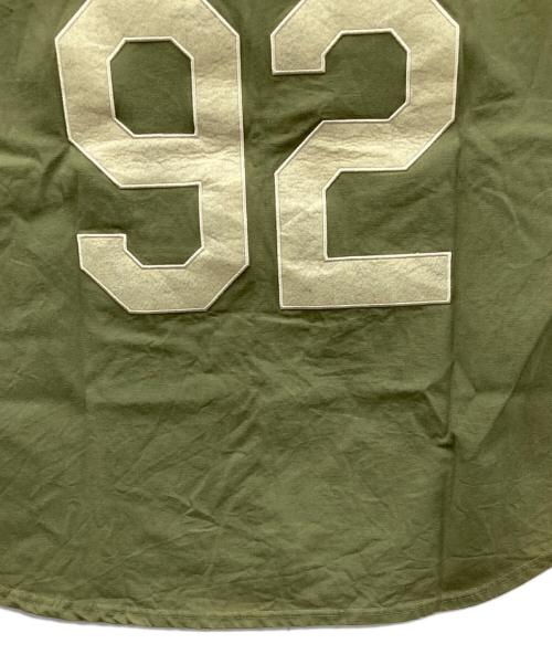 KEBOZ（ケボズ）KEBOZ (ケボズ) ベースボールシャツ カーキ サイズ:Mの古着・服飾アイテム