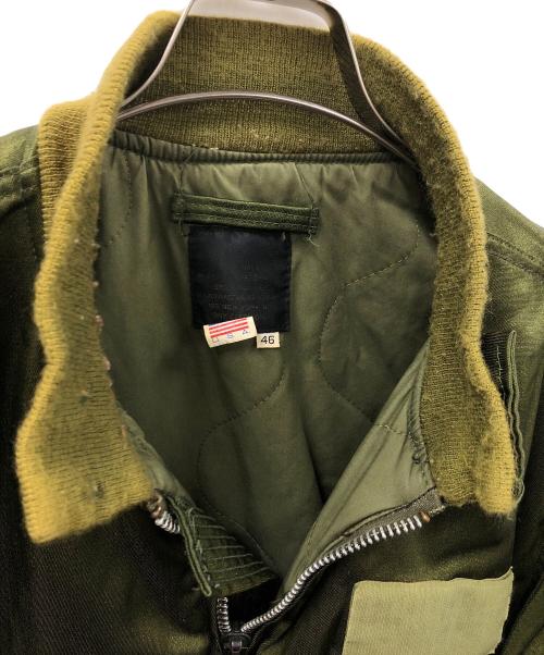 USMC（ユーエスエムシー）USMC (ユーエスエムシー) フライトジャケット オリーブ サイズ:46の古着・服飾アイテム