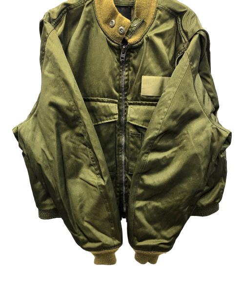 USMC（ユーエスエムシー）USMC (ユーエスエムシー) フライトジャケット オリーブ サイズ:46の古着・服飾アイテム