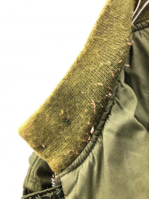 USMC（ユーエスエムシー）USMC (ユーエスエムシー) フライトジャケット オリーブ サイズ:46の古着・服飾アイテム