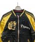 阪神タイガース (ハンシンタイガース) リバーシブルスタジャン 刺繍 ブラック×イエロー サイズ:L：15000円