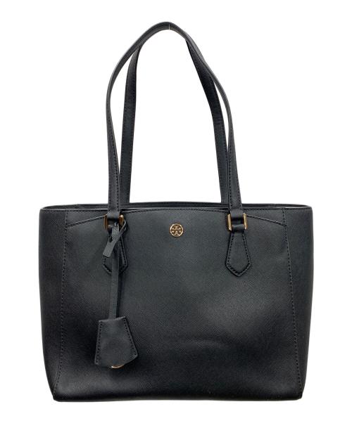 TORY BURCH（トリーバーチ）TORY BURCH (トリーバーチ) トートバッグ ロビンソン ブラック サイズ:実寸サイズにてご確認ください。の古着・服飾アイテム