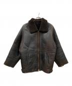 Wind Armorウィンドアーマー）の古着「ムートンジャケット」｜ダークブラウン