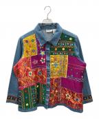 VENEZIA vitaleヴェネツィアヴィターレ）の古着「デニムジャケット」｜マルチカラー